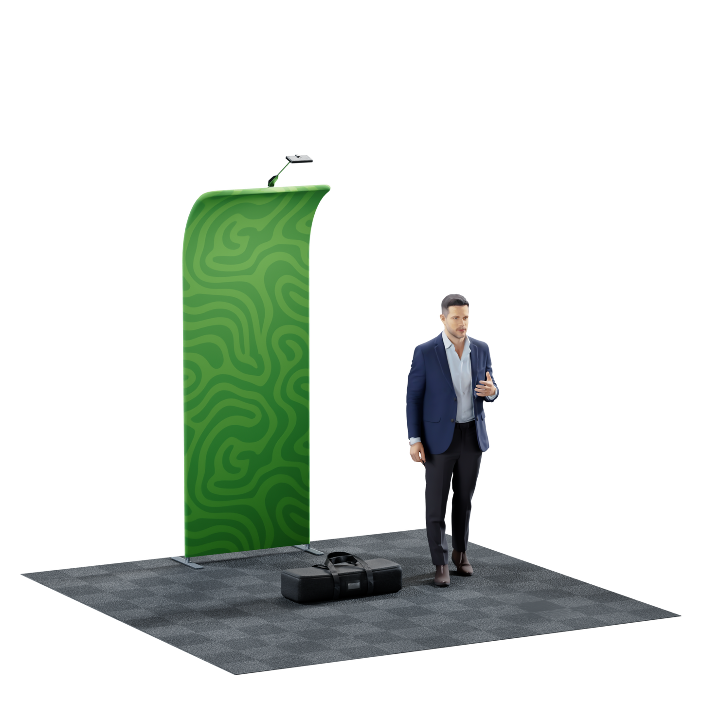 3' Portable Tension Fabric Backdrop