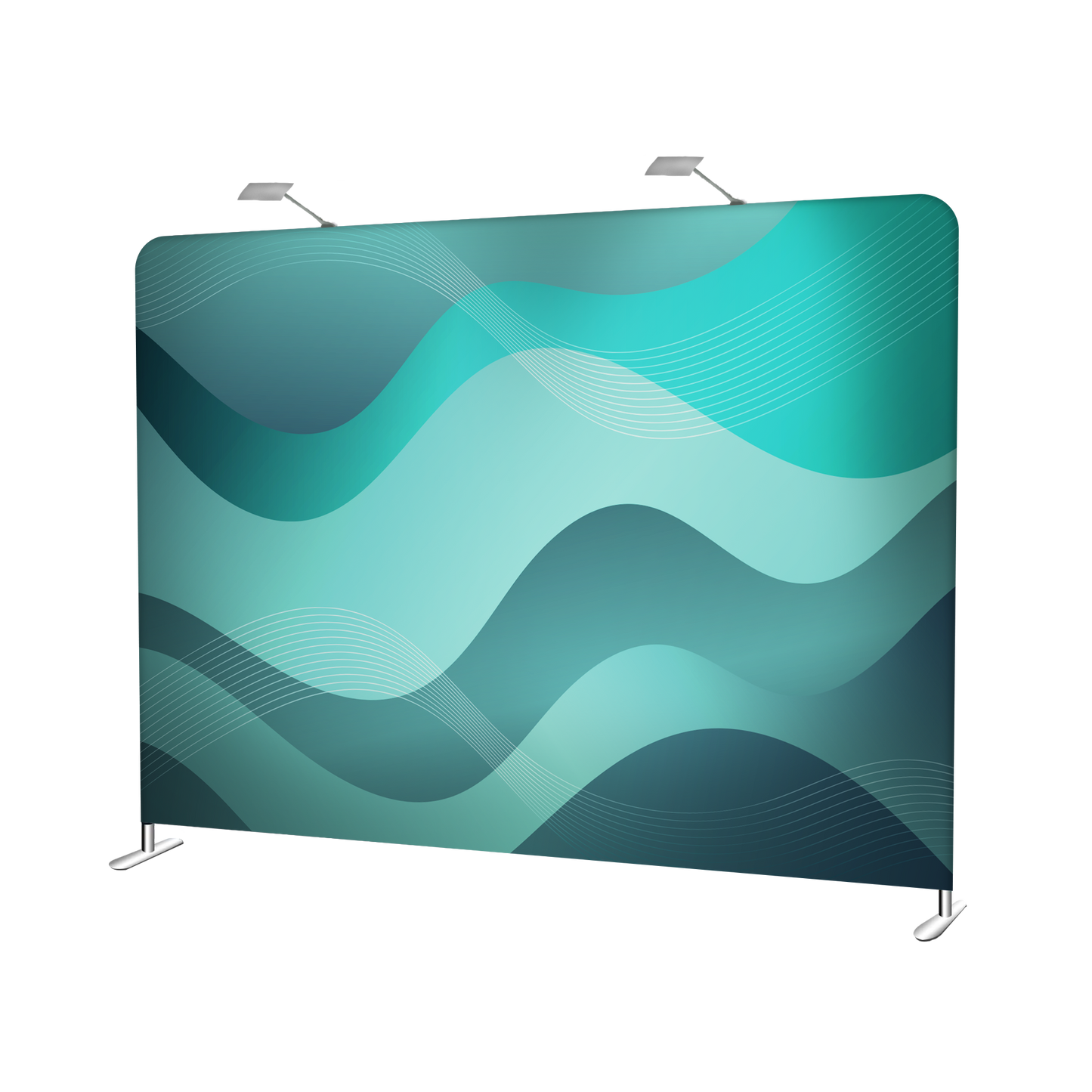 10' Straight Tension Fabric Backdrop