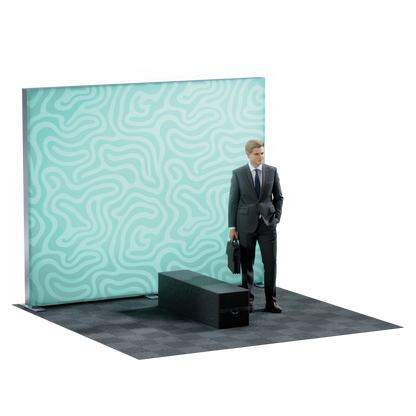 10' SEG Lightbox - side angle view