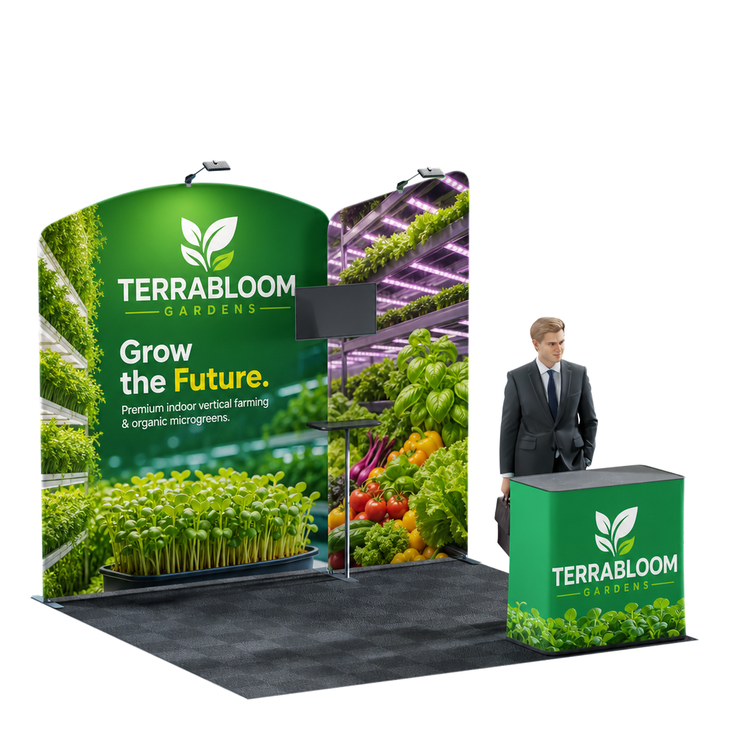 10' Trade Show Booth Kit - Style 1