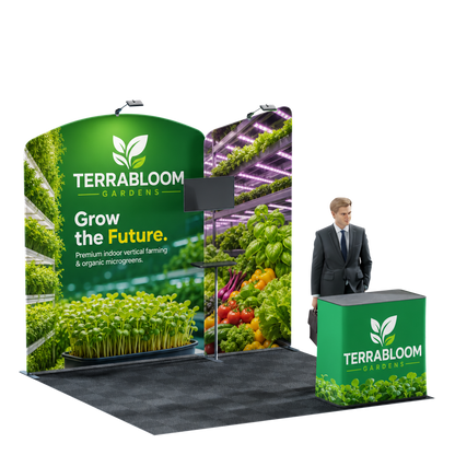 10' Trade Show Booth Kit - Style 1