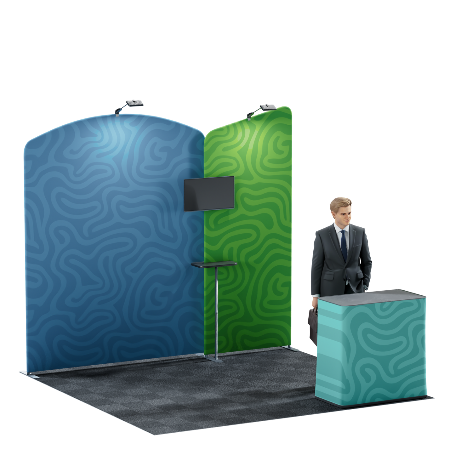 10' Trade Show Booth Kit - Style 1