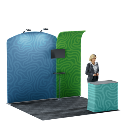 10' Trade Show Booth Kit - Style 10