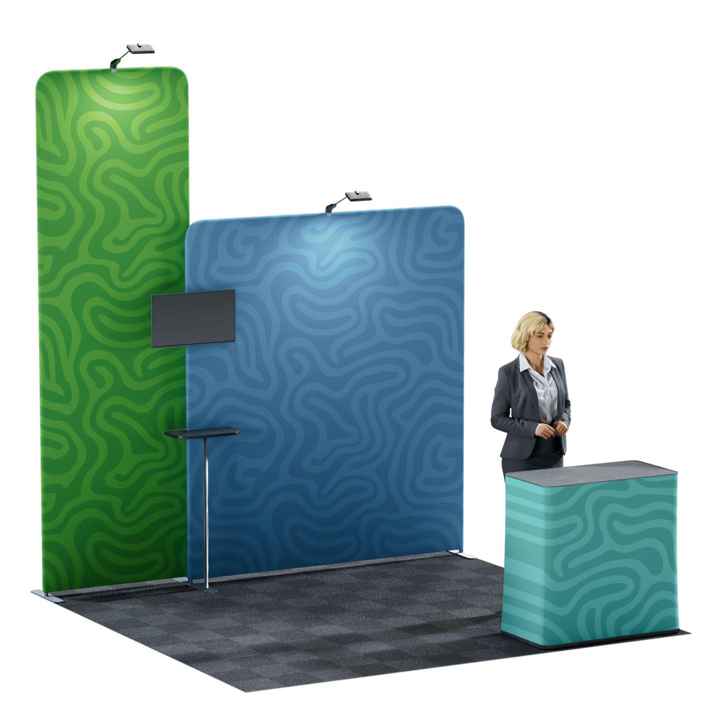 10' Trade Show Booth Kit - Style 2