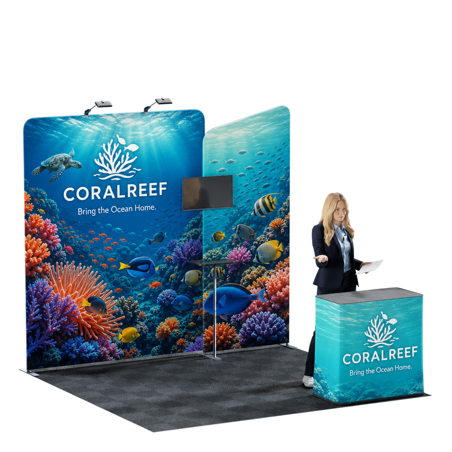 10' Trade Show Booth Kit - Style 3