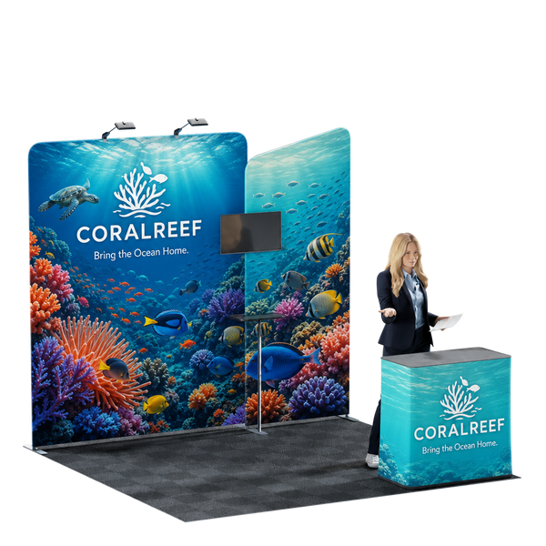 10' Trade Show Booth Kit - Style 3