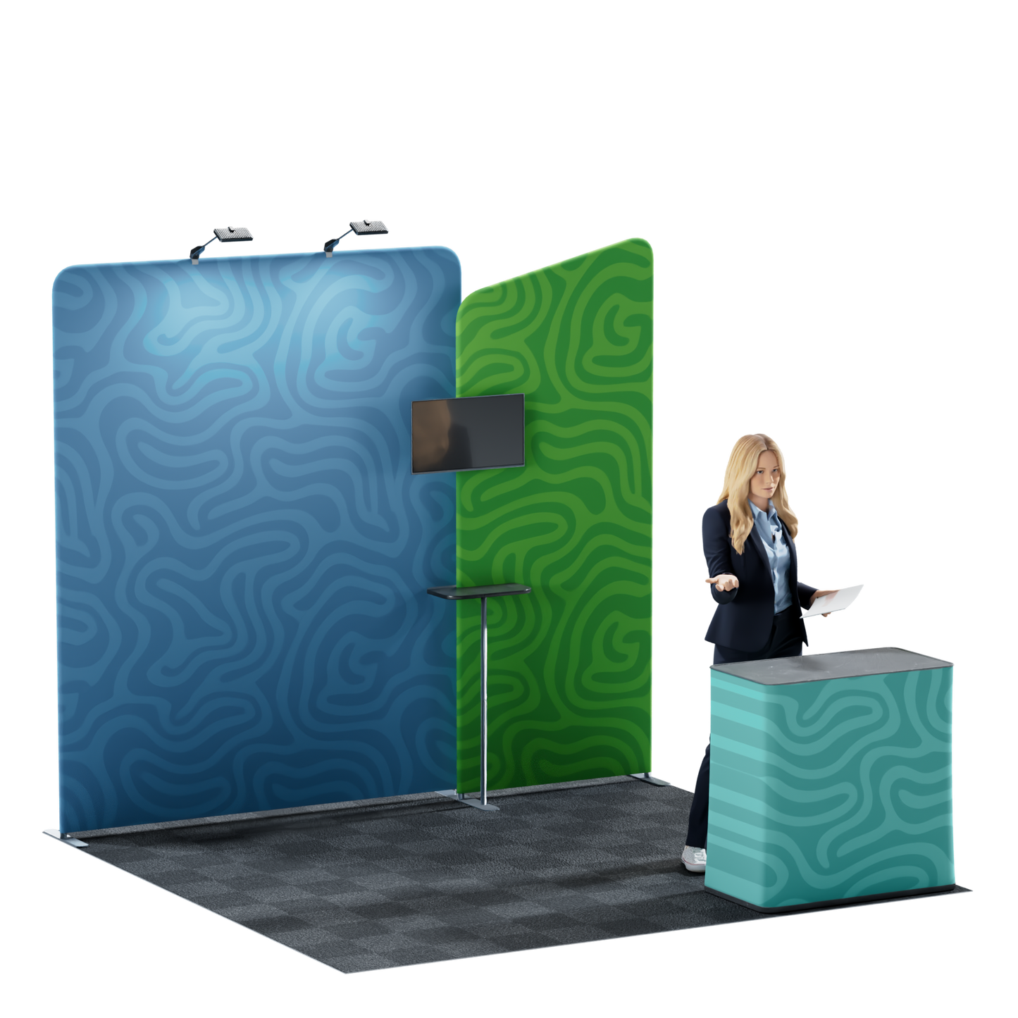 10' Trade Show Booth Kit - Style 3
