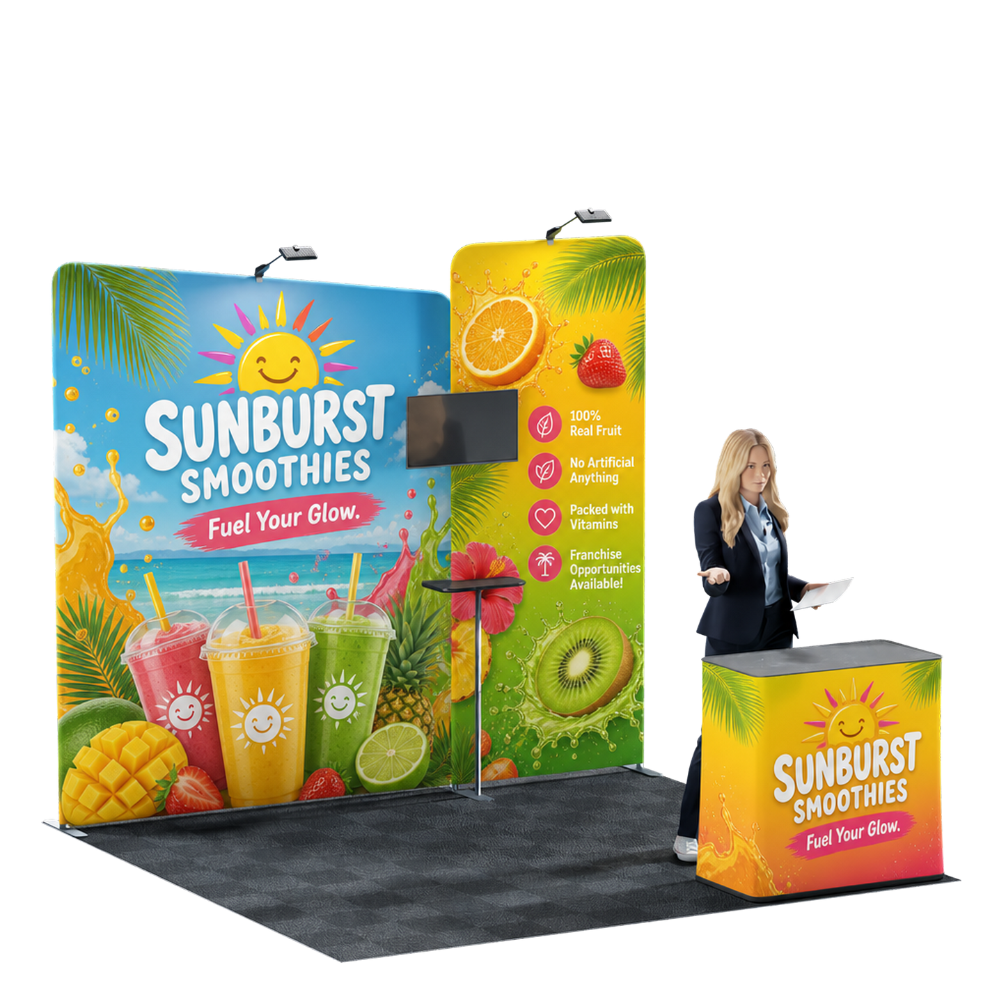 10' Trade Show Booth Kit - Style 4