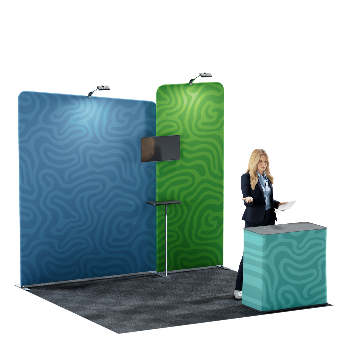 10' Trade Show Booth Kit - Style 4
