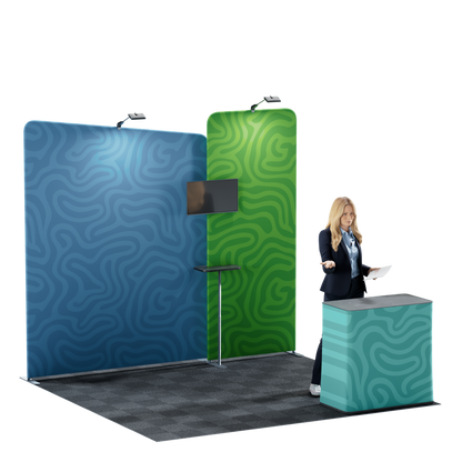 10' Trade Show Booth Kit - Style 4