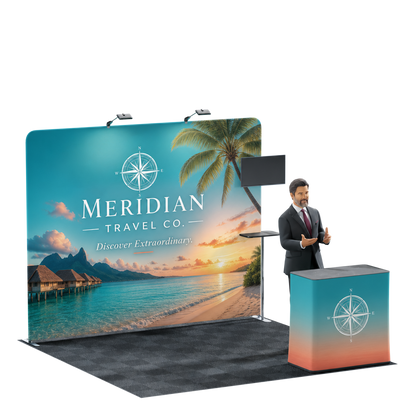 10' Trade Show Booth Kit - Style 6
