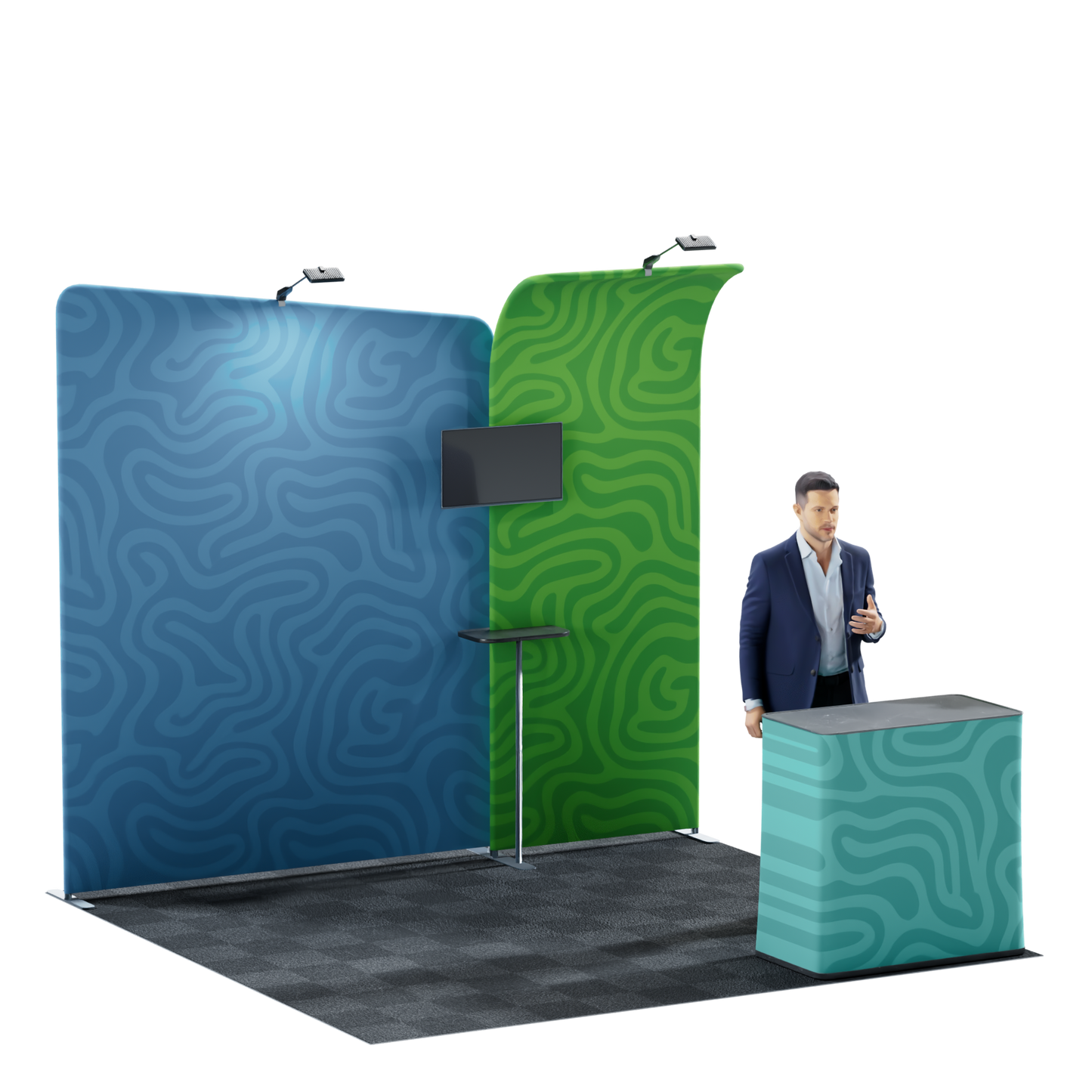 10' Trade Show Booth Kit - Style 7