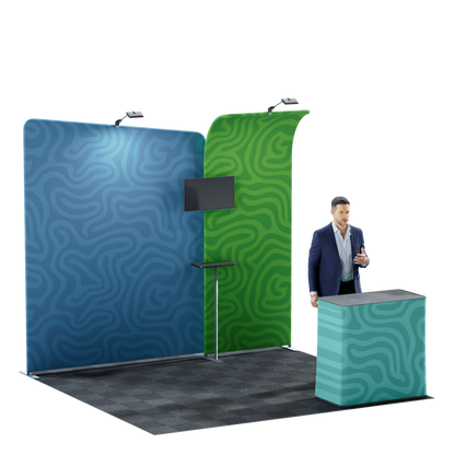 10' Trade Show Booth Kit - Style 7