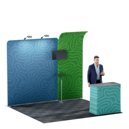10' Trade Show Booth Kit - Style 8