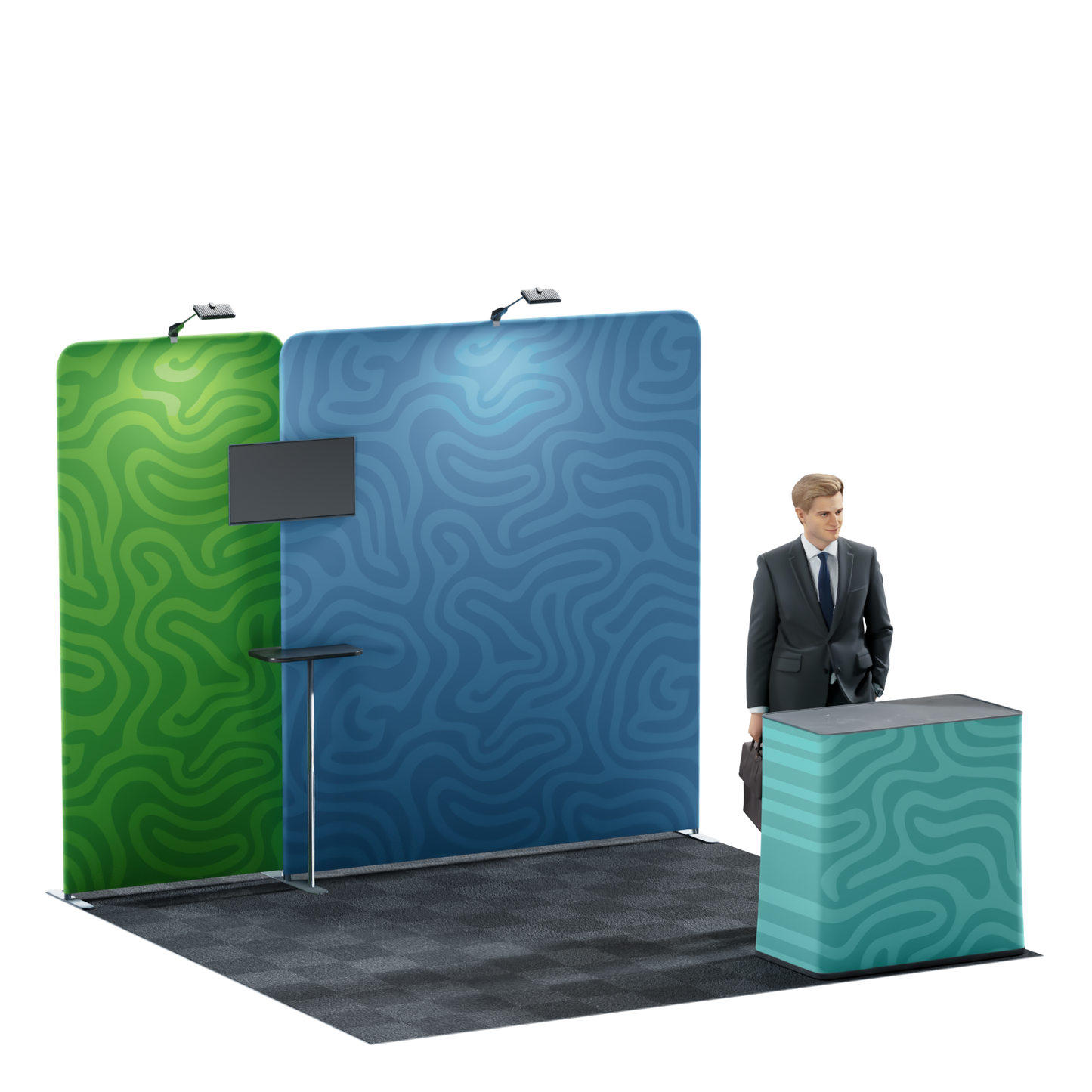 10' Trade Show Booth Kit - Style 9