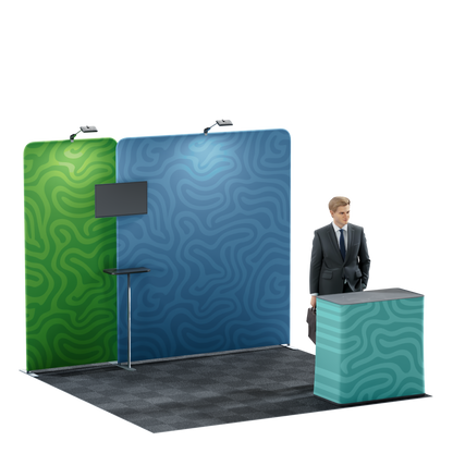 10' Trade Show Booth Kit - Style 9