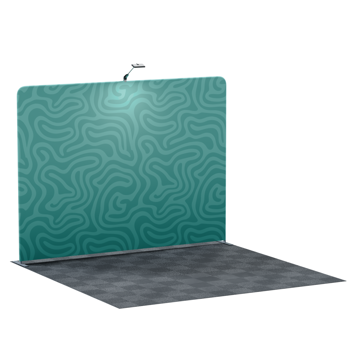 10' Straight Tension Fabric Backdrop - Trade Show Display