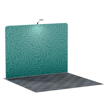 10' Straight Tension Fabric Backdrop - Trade Show Display