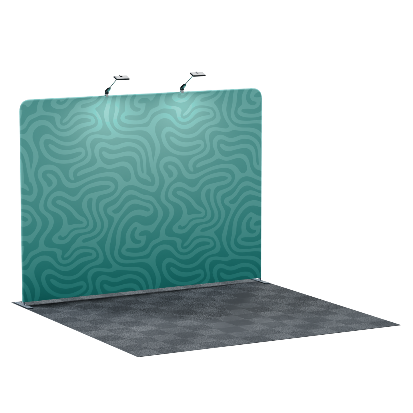 10' Straight Tension Fabric Backdrop - Trade Show Display