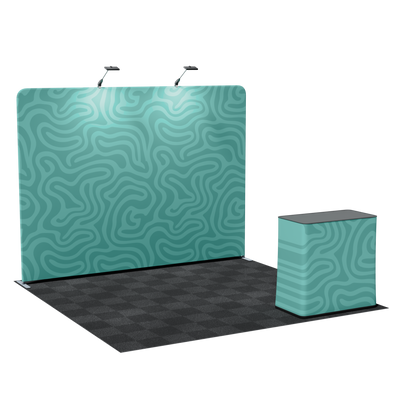10' Straight Tension Fabric Backdrop