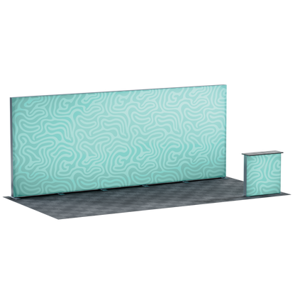20' SEG Lightbox - with trade show setup