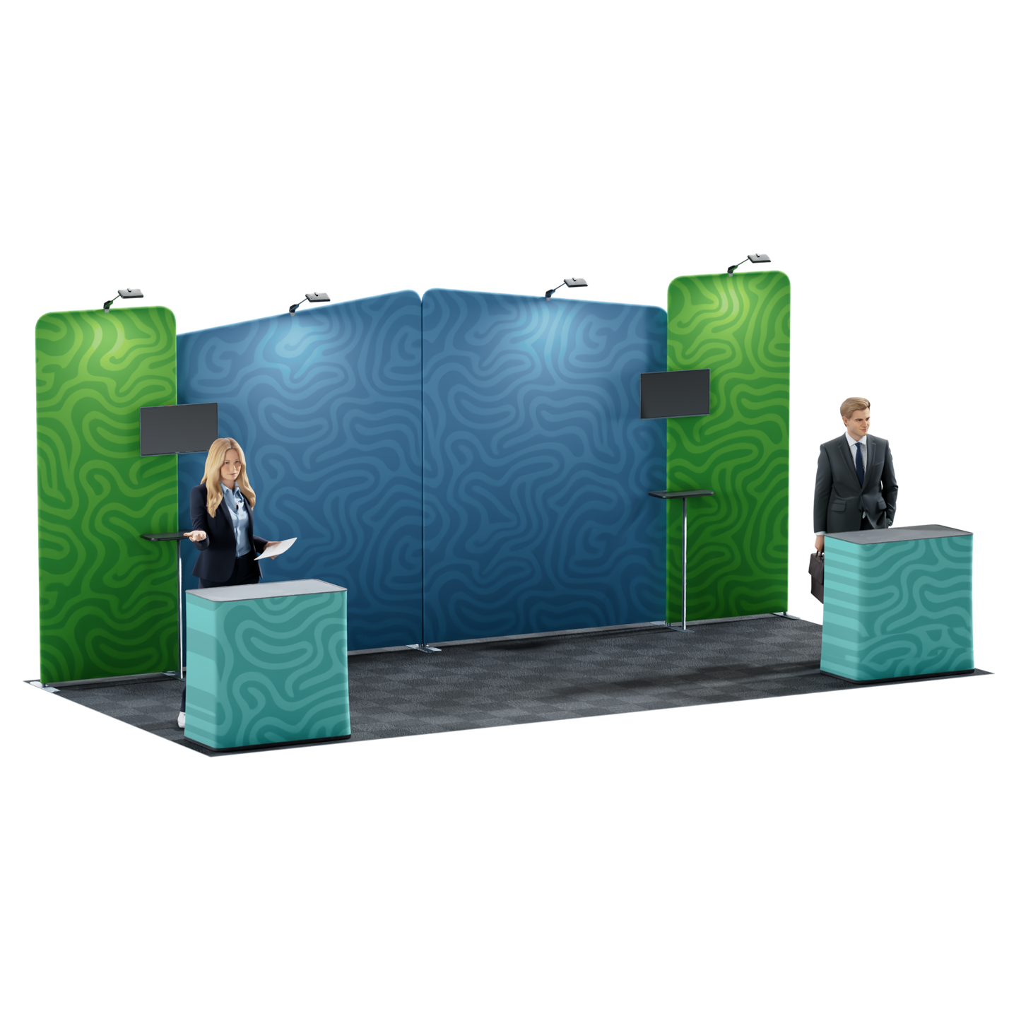 20' Trade Show Booth Kit - Style 1
