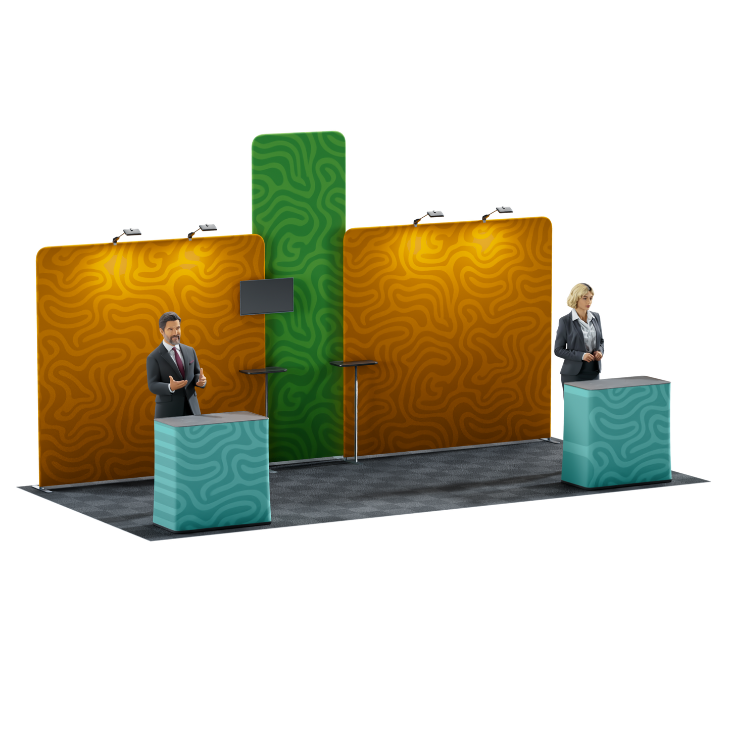 20' Trade Show Booth Kit - Style 10