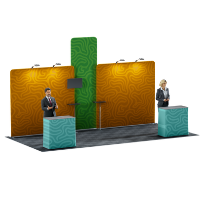 20' Trade Show Booth Kit - Style 10
