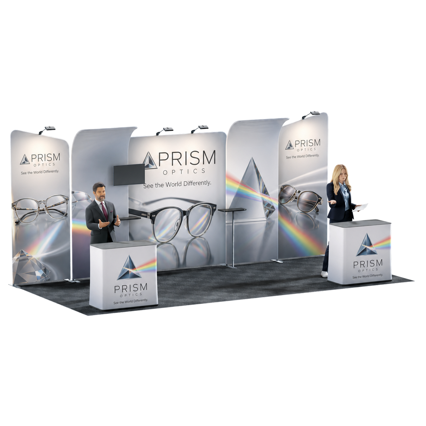 20' Trade Show Booth Kit - Style 11