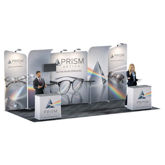 20' Trade Show Booth Kit - Style 11
