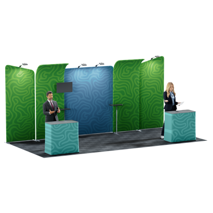 20' Trade Show Booth Kit - Style 11