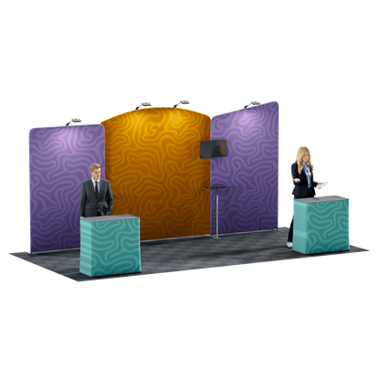 20' Trade Show Booth Kit - Style 12
