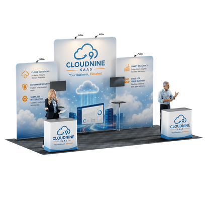 20' Trade Show Booth Kit - Style 13