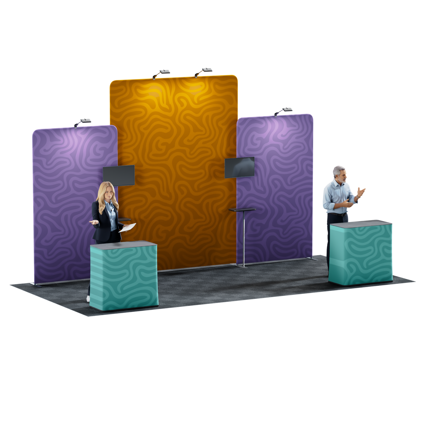 20' Trade Show Booth Kit - Style 13