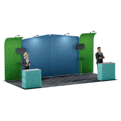 20' Trade Show Booth Kit - Style 14