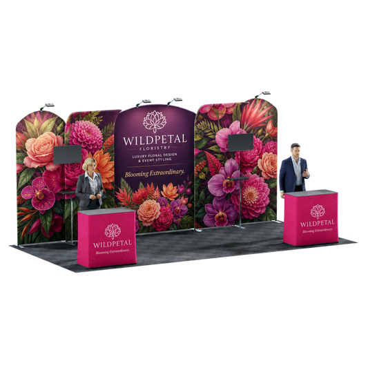 20' Trade Show Booth Kit - Style 15