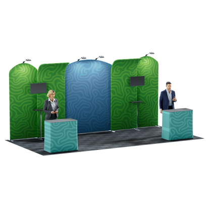 20' Trade Show Booth Kit - Style 15