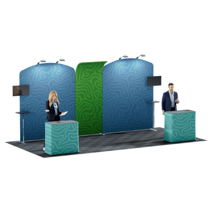 20' Trade Show Booth Kit - Style 16