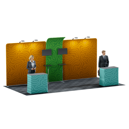 20' Trade Show Booth Kit - Style 17