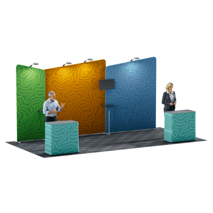 20' Trade Show Booth Kit - Style 18