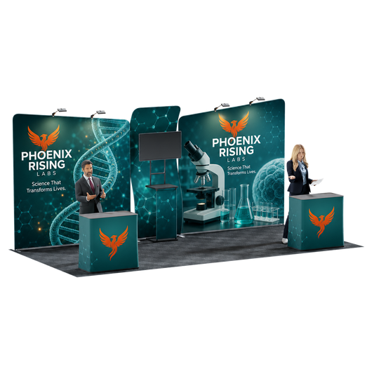 20' Trade Show Booth Kit - Style 19