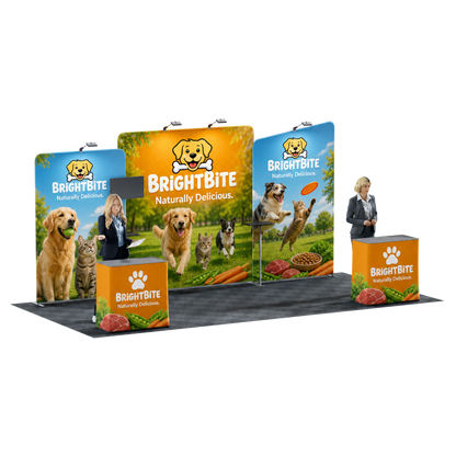 20' Trade Show Booth Kit - Style 2