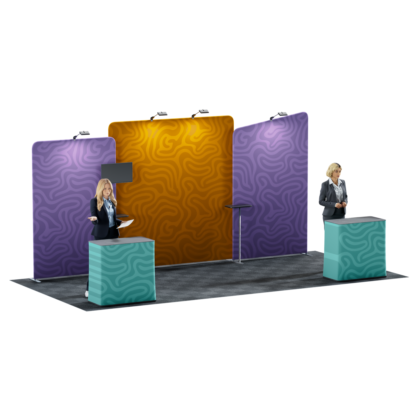 20' Trade Show Booth Kit - Style 2