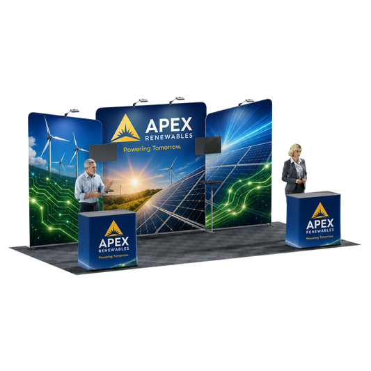 20' Trade Show Booth Kit - Style 3