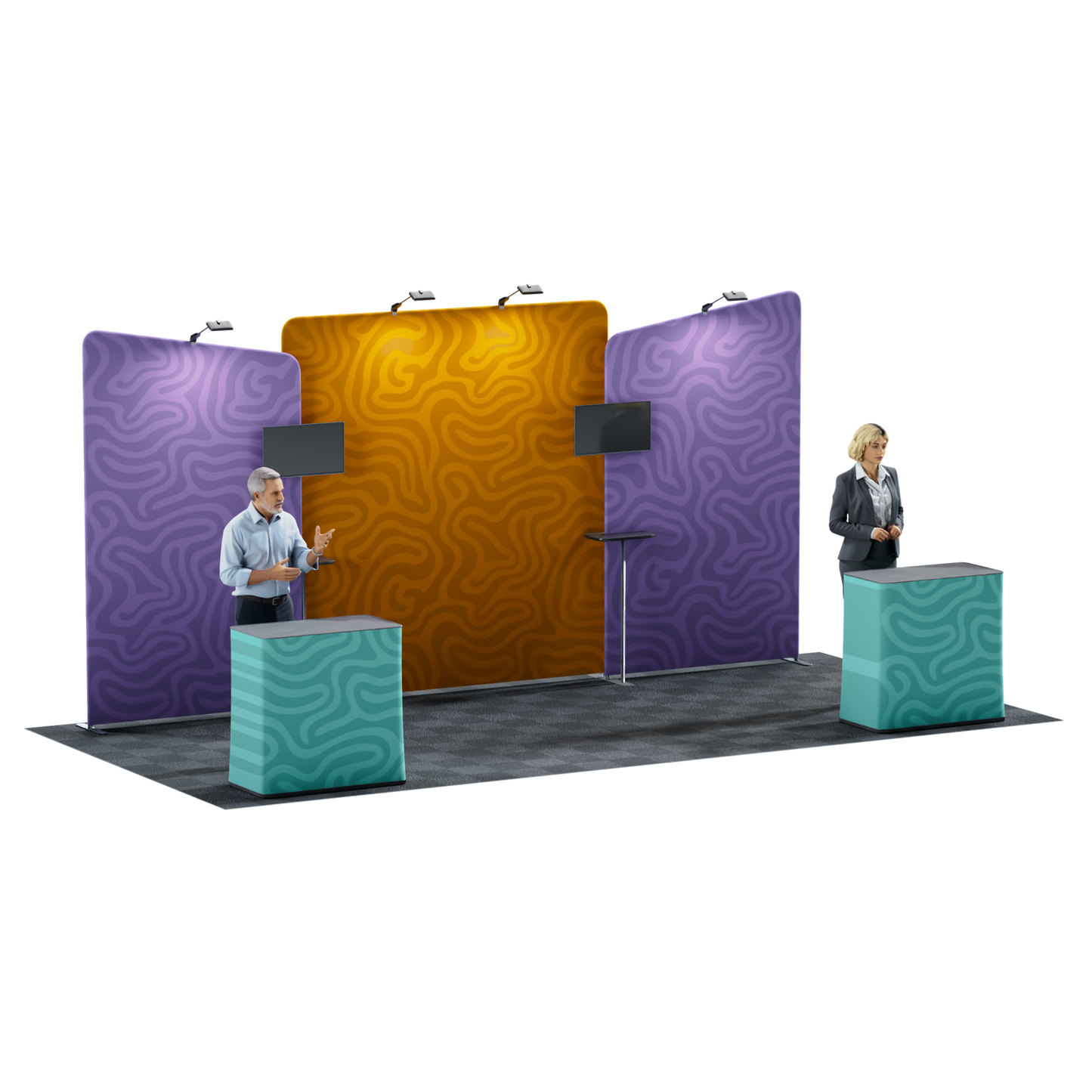 20' Trade Show Booth Kit - Style 3