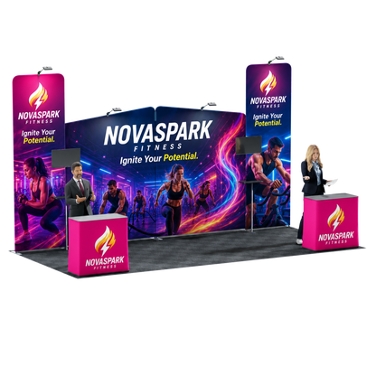 20' Trade Show Booth Kit - Style 4