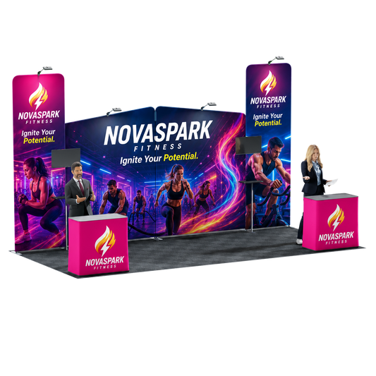 20' Trade Show Booth Kit - Style 4