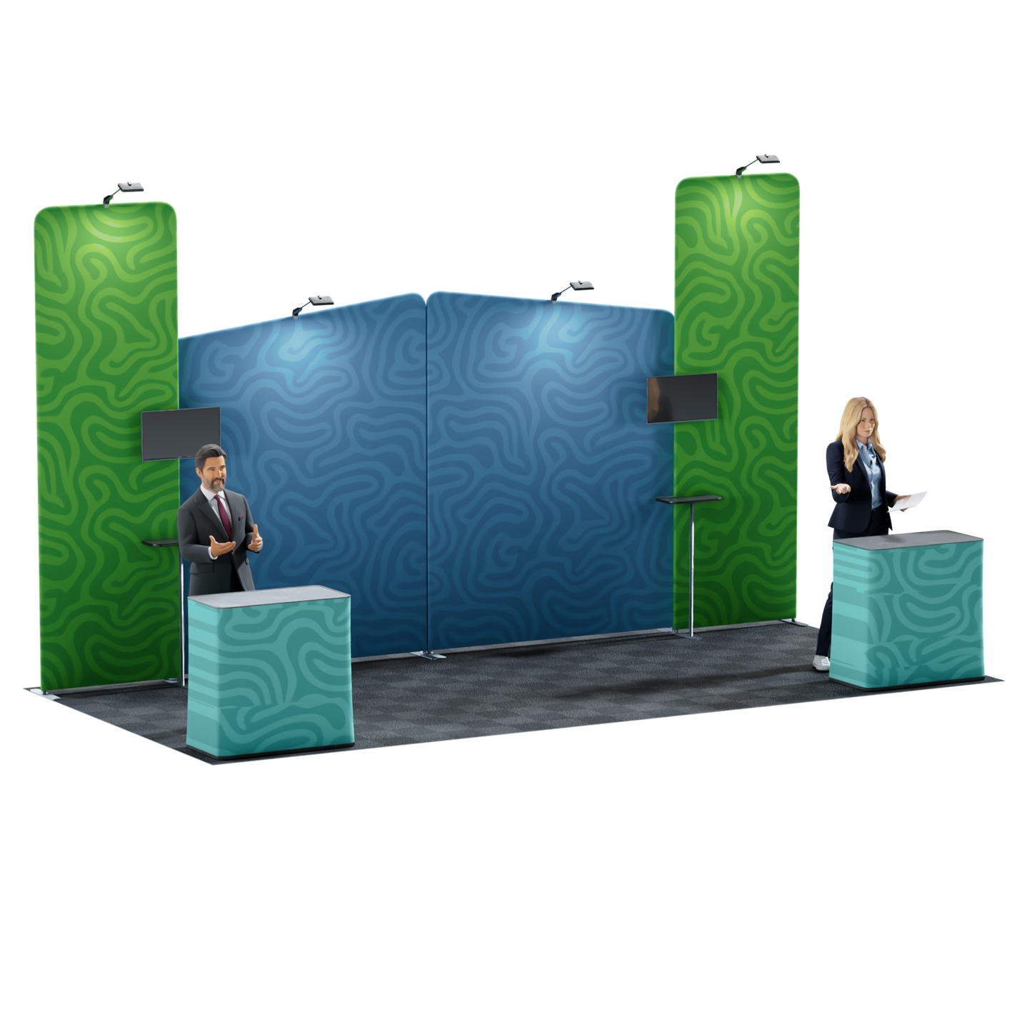 20' Trade Show Booth Kit - Style 4