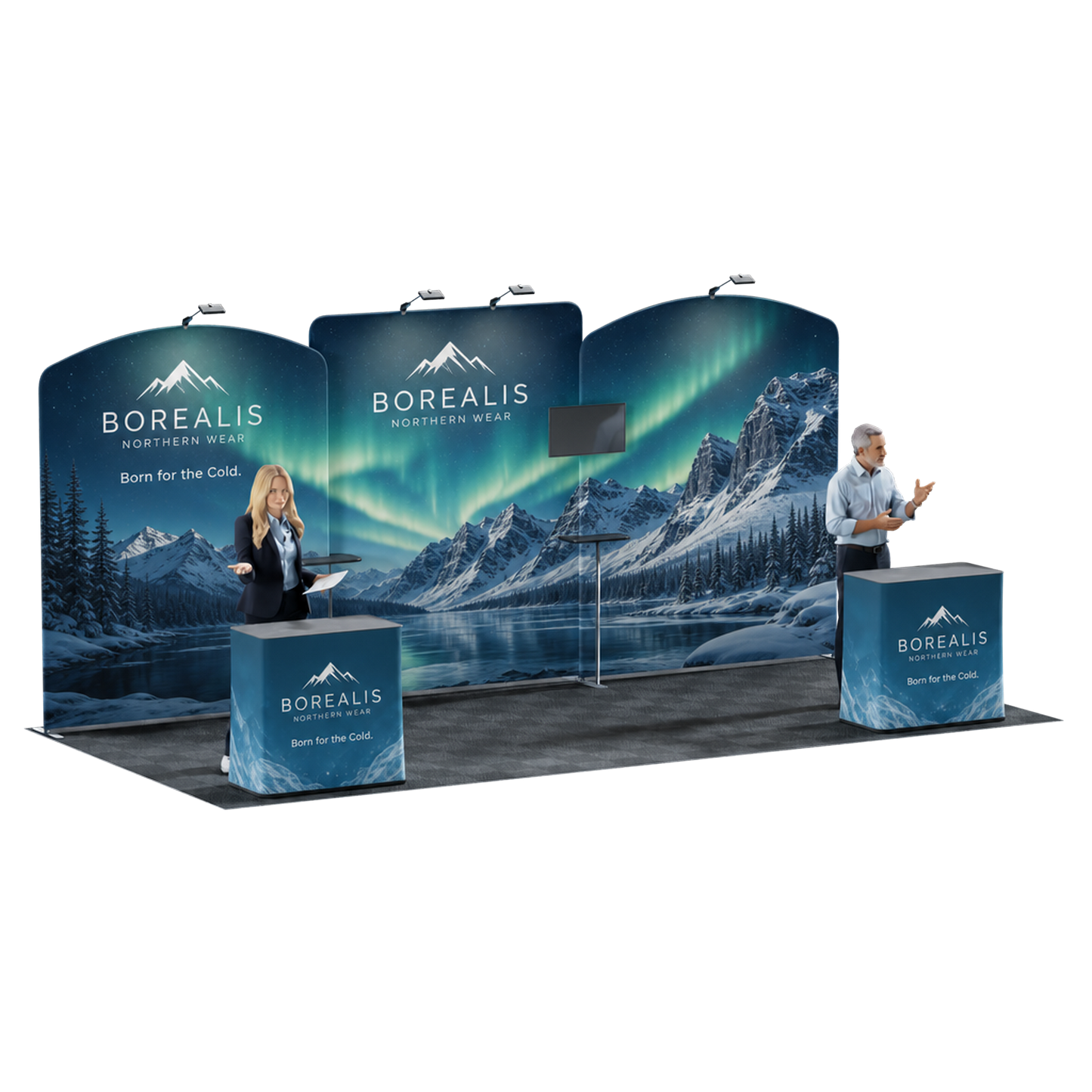 20' Trade Show Booth Kit - Style 5