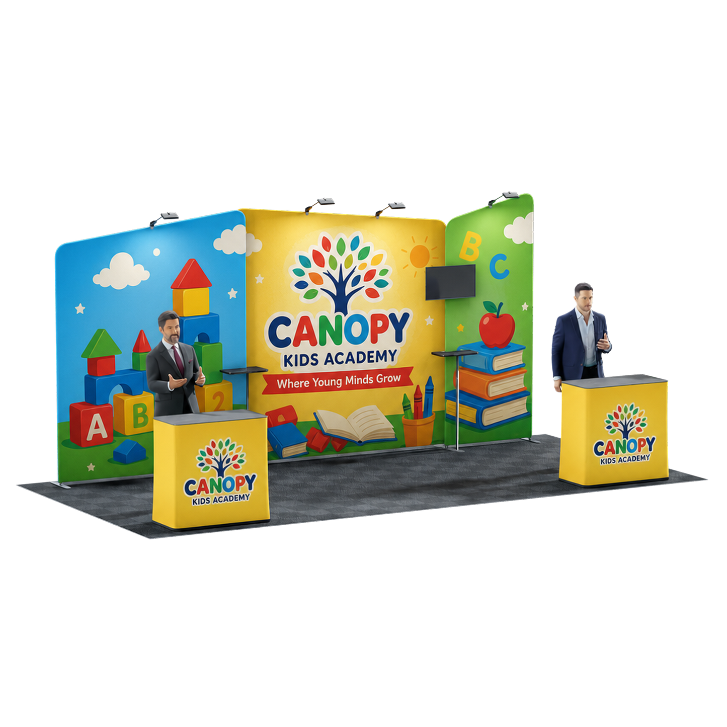 20' Trade Show Booth Kit - Style 7